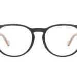 Black Full Rim Round Eyeglasses P133
