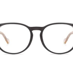 Black Full Rim Round Eyeglasses P133