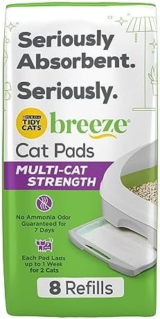 Purina Tidy Cats Cat Litter Breeze Pads Refill Pack Multi Cat Litter Pads