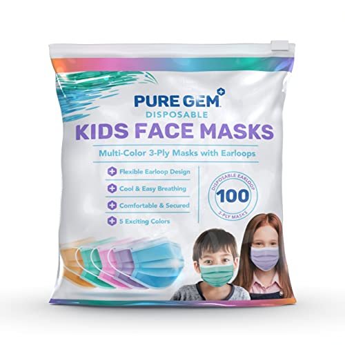 10 ct. Pack, Disposable 3-Ply Face Masks