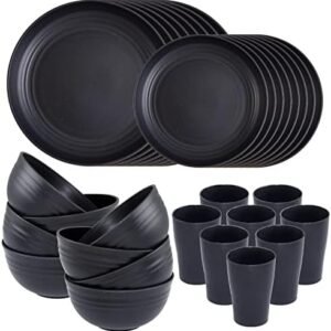 Supernal Wheat Straw Dinnerware Sets